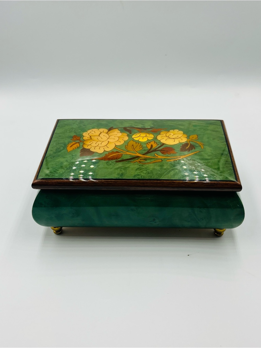 Vintage Reuge Romance Swiss Music Box Jewelry Box – Lara’s Theme
